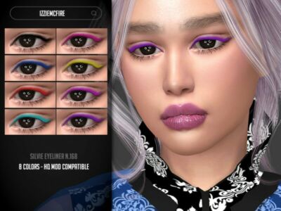 IMF Silvie Eyeliner N.168 By Izziemcfire Sims 4 CC