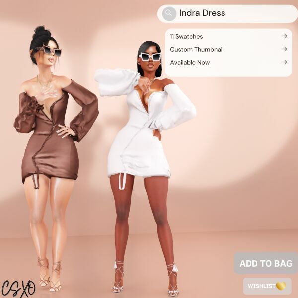 sims 4 cc indra dress 3