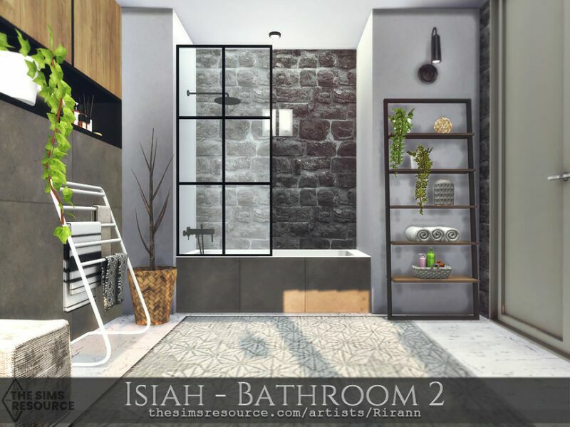 sims 4 cc isiah bathroom 2 tsr cc only by rirann 4