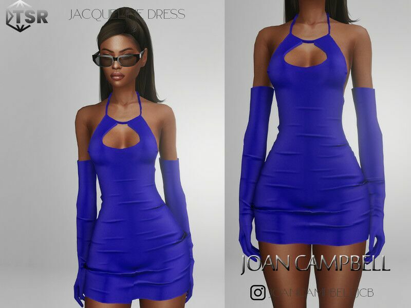 Jacqueline Dress Sims 4 CC