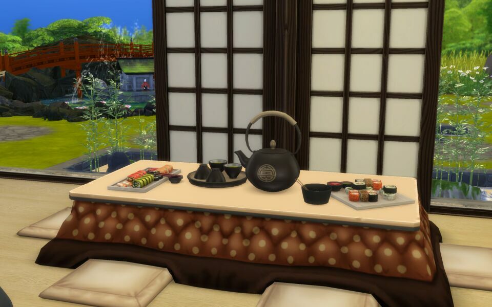 sims 4 cc japanese villa cc build by similebuilds 4