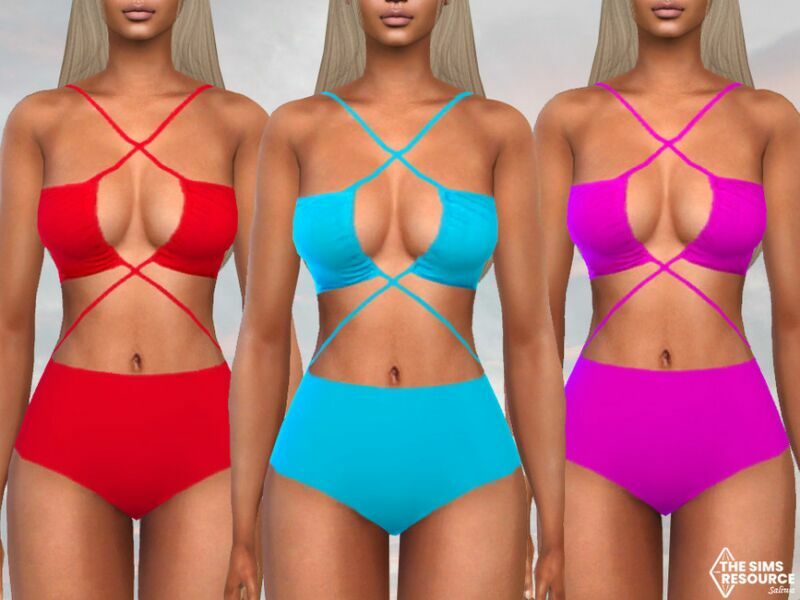 Jasmin Bikini SET By Saliwa Sims 4 CC