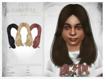 Javasims- Felicity (Child Hairstyle) By Javasims Sims 4 CC