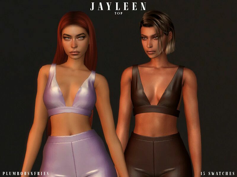 ‘Jayleen | TOP / Everyday’ Sims 4 CC