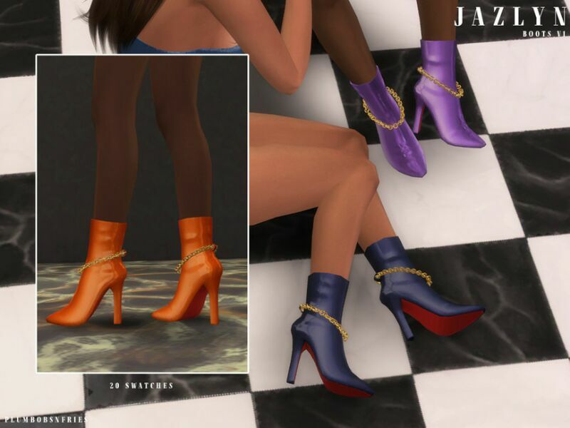 Jazlyn | Boots V1 Sims 4 CC