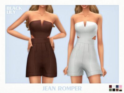 Jean Romper Sims 4 CC