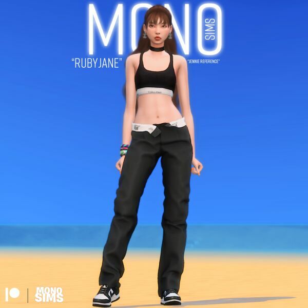 sims 4 cc jennie ruby jane by monosims 2