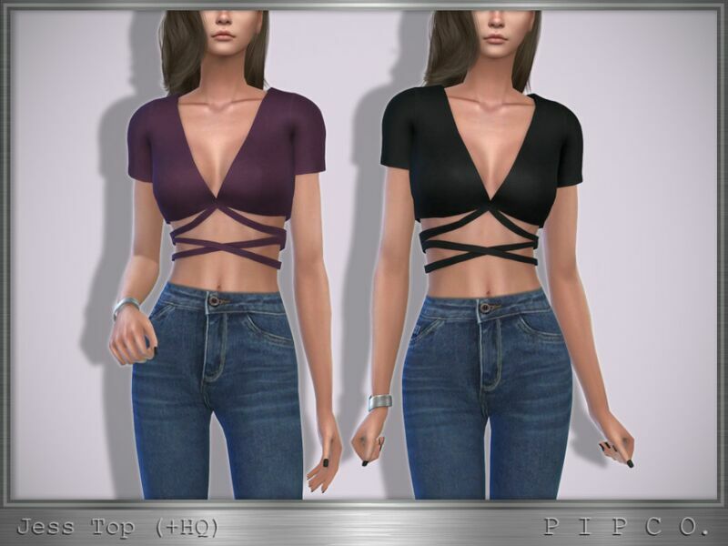 Jess TOP. By Pipco Sims 4 CC