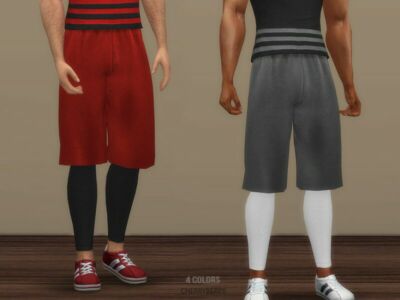 Jiwoo – Men’S Shorts By Cherryberrysim Sims 4 CC