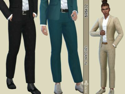 JOE Trousers – MAN By Birba32 Sims 4 CC