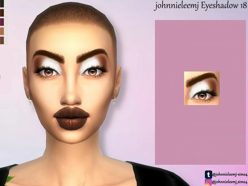 Johnnieleemj Eyeshadow 18 By Johnnieleemj Sims 4 CC