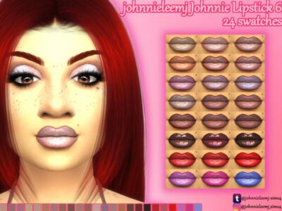 Johnnieleemj Johnnie Lipstick 6 By Johnnieleemj Sims 4 CC