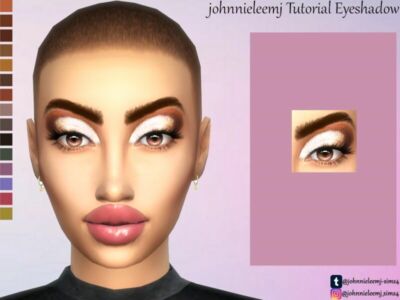 Johnnieleemj Tutorial Eyeshadow By Johnnieleemj Sims 4 CC