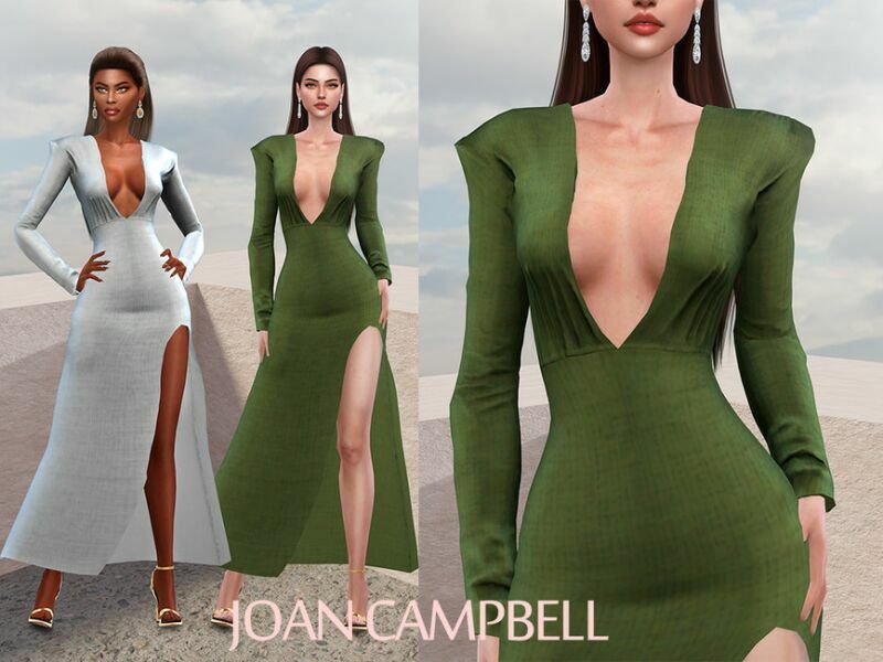 Julieta Dress Sims 4 CC