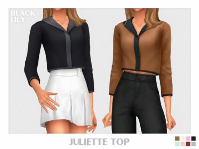 Juliette TOP Sims 4 CC