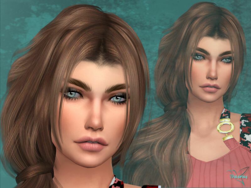 Justine Jardin By Trasras Sims 4 CC