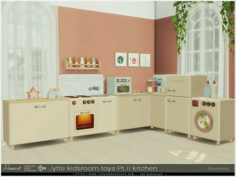 sims 4 cc jytte kidsroom toys pt ii kitchen by severinka 6