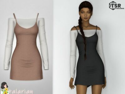 Kaia Dress By Talarian Sims 4 CC