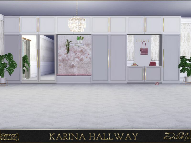 Karina Hallway By Dianasims Sims 4 CC