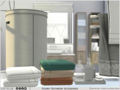 Kearny Bathroom Accessories Sims 4 CC