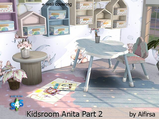 sims 4 cc kids room anita part 2 by aifirsa 2