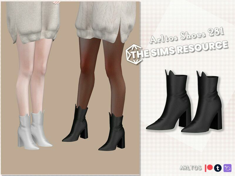 Kitty Boots Sims 4 CC