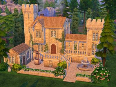 Knights Castle – NO CC Sims 4 CC