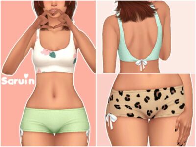 Kokoro | Shorts By Saruin Sims 4 CC