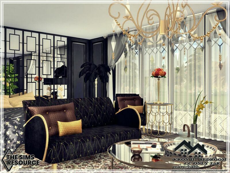 sims 4 cc kron ii bedroom cc only tsr by marychabb 3