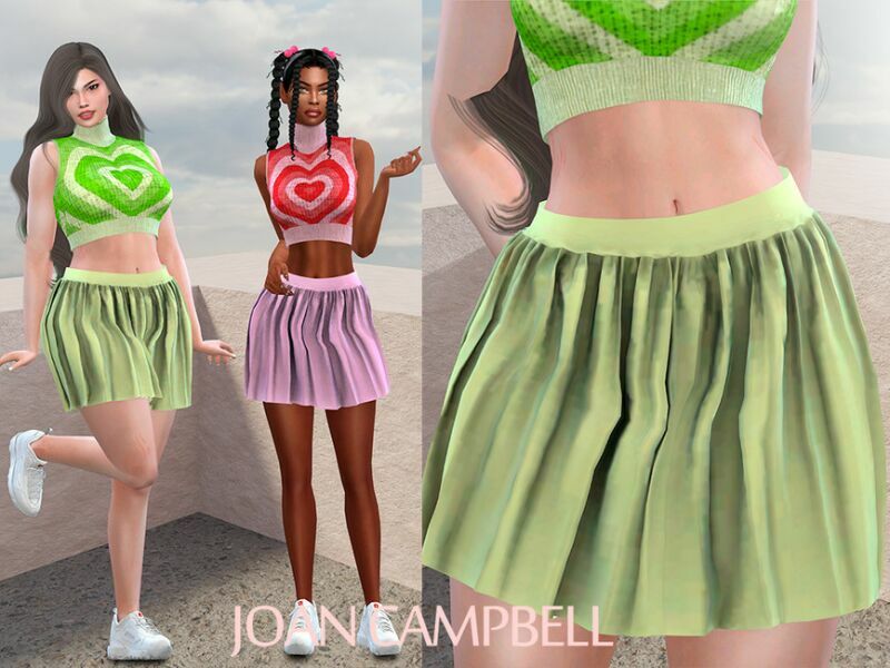 Kylie Skirt Sims 4 CC