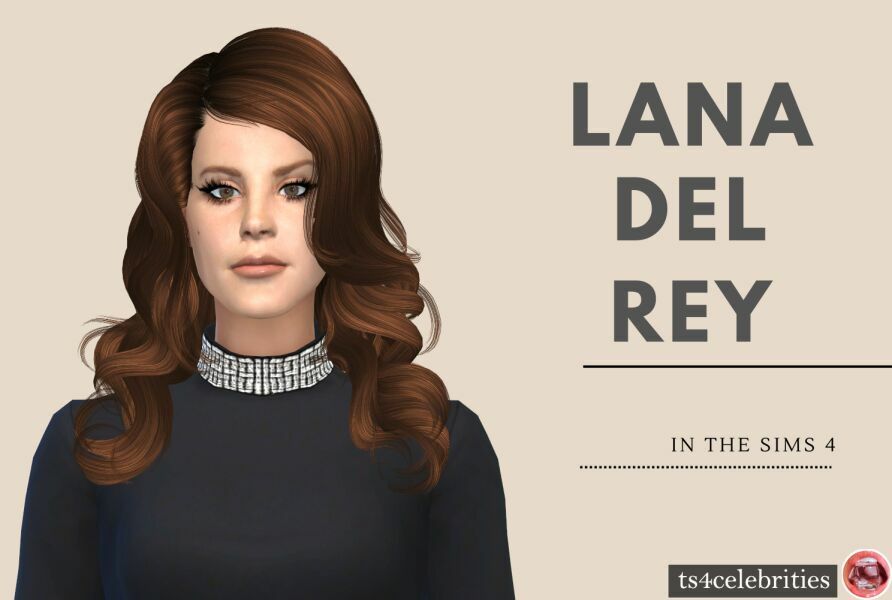 Lana DEL REY – Sims 4 Sims 4 CC