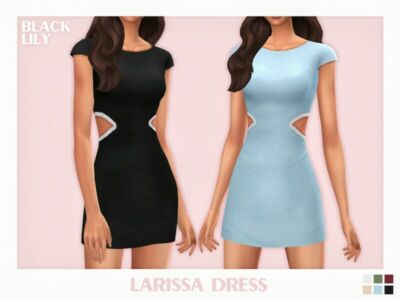 Larissa Dress Sims 4 CC