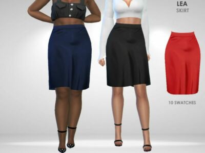 LEA Skirt By Puresim Sims 4 CC