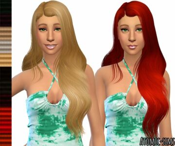 Leahlillith Galia Hairstyle Retexture / Mesh Needed By Atomic-Sims Sims 4 CC