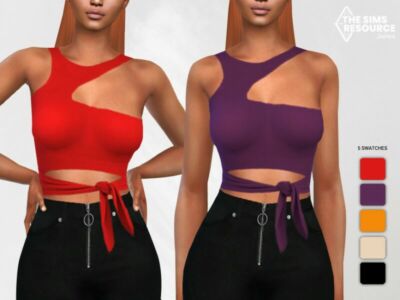 Lena Tops By Saliwa Sims 4 CC