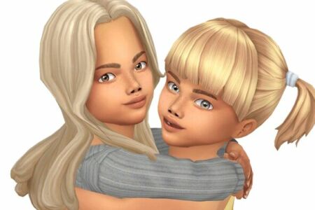 Leonia & Mimi|Cc Free By Mrsbarbiex3 Sims 4 CC