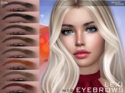 Lexi Eyebrows N121 By Magichand Sims 4 CC