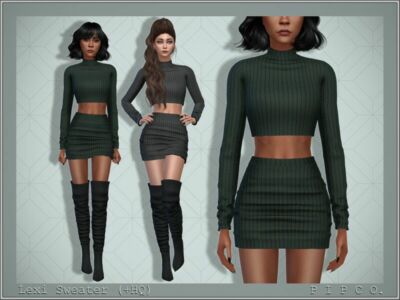 Lexi Sweater. Sims 4 CC