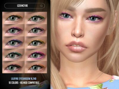 Lilayne Eyeshadow N.248 By Izziemcfire Sims 4 CC