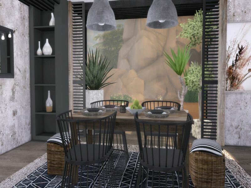 sims 4 cc lilja diningroom by suzz86 2