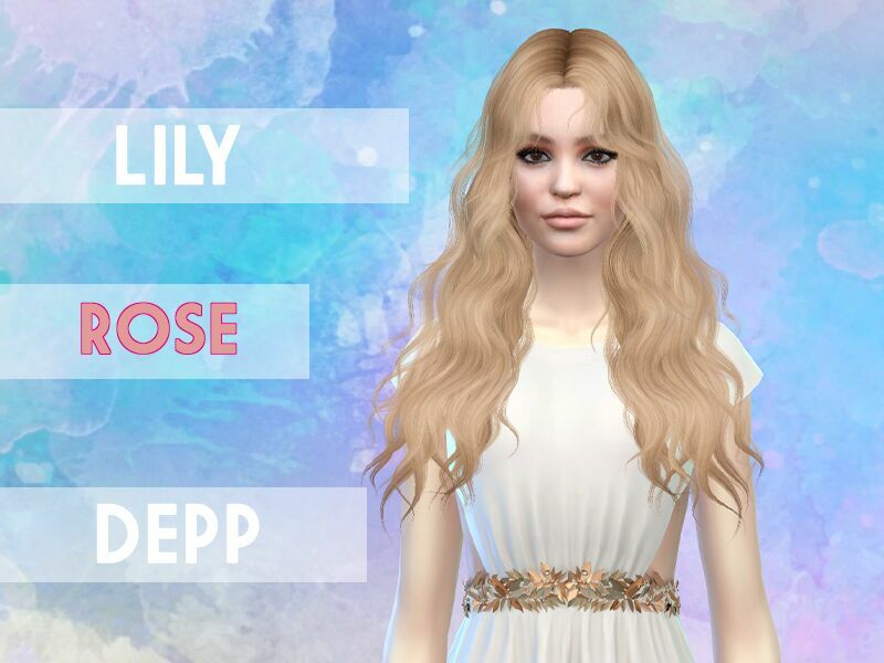 Lily-Rose Depp – Sims 4 Sims 4 CC