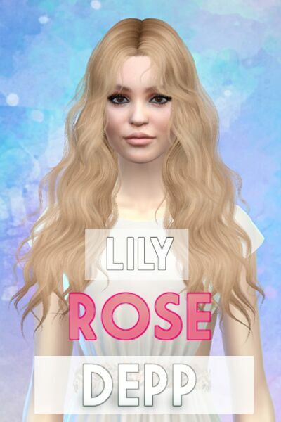 sims 4 cc lily rose depp sims 4 2