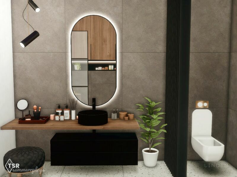 sims 4 cc linden bathroom tsr cc only 3