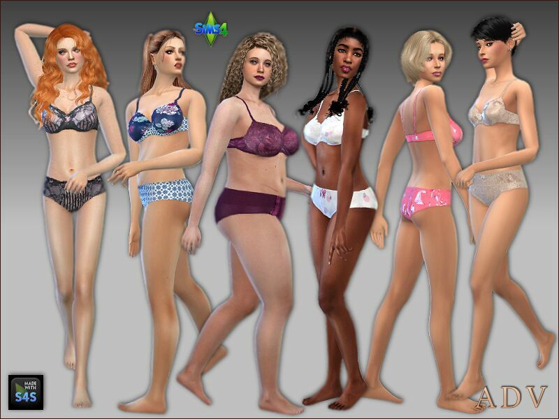 Lingerie Sims 4 CC