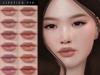 Lipstick 030 By Lutessasims Sims 4 CC