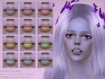 Lipstick 26 (HQ) By Caroll91 Sims 4 CC