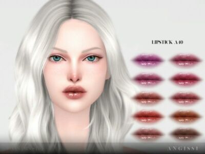 Lipstick A40 By Angissi Sims 4 CC