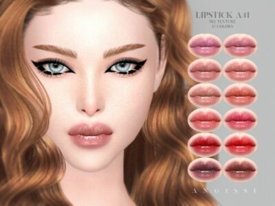 Lipstick A41 By Angissi Sims 4 CC