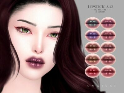 Lipstick A42 By Angissi Sims 4 CC