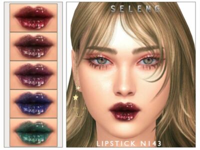 Lipstick N143 By Seleng Sims 4 CC